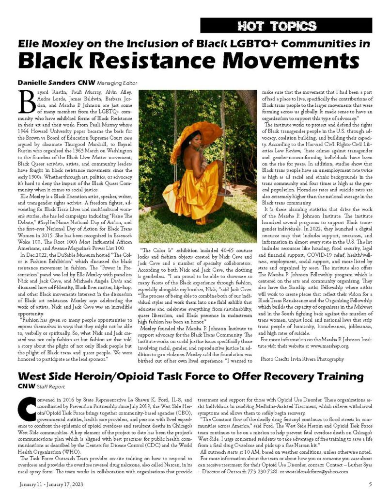 Elle Moxely on the Inclusion of BLACK  LGBTQ+ Communities in Black Resistance Movements